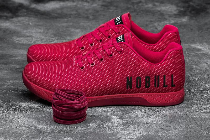 Red Nobull Magenta Men's Trainers | CA W1478N